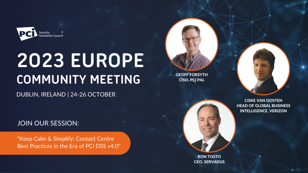 PCI SSC 2023 Europe Community Meeting