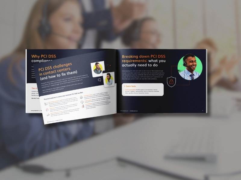 Mastering PCI DSS compliance: a guide for contact centers